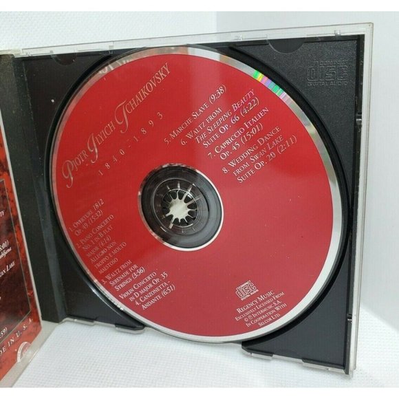 Tchaikovsky The Masterpiece Collection [Regency] (Cd Oct-1997) No Scratches - Picture 10 of 11